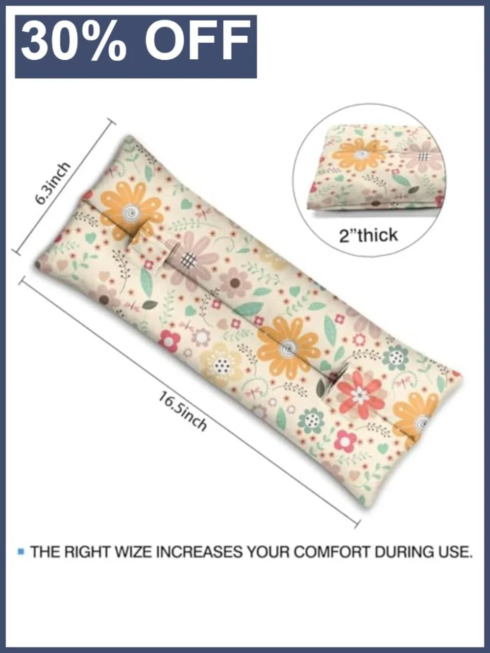 Hysterectomy C-Section Recovery Pillow Seat Belt Post-Surgery Cushion